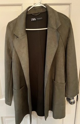 ZARA Blazer Mantel Cardigan Strickjacke Size M