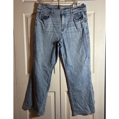 NWT American Eagle Womens 90s Bootcut High Rise Jeans 18 Reg Medium BrightIndigo