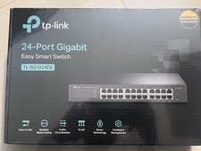 TP-Link TL-SG1024DE 24 Port Gigabit Easy Smart Switch with Power Cables