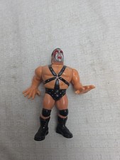 Demotion Ax WWF Wrestling Figure by Hasbro from 1990, Arms Work, Missing Helmet