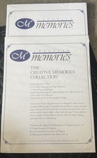 Creative Memories Page Protectors 8x10 Scrapbook Album 30 Sheets total Lot of 2