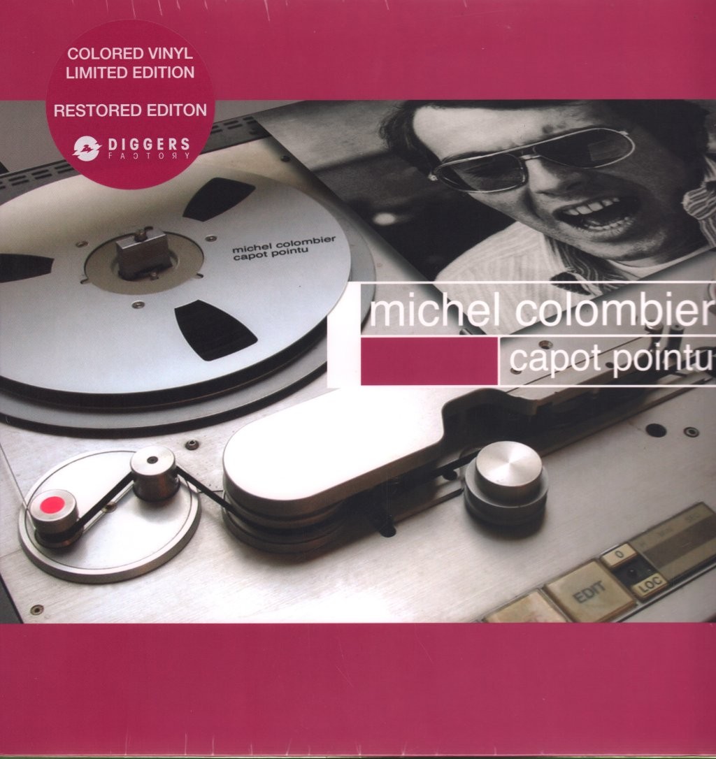 Michel Colombier Capot Pointu LP vinyl Europe Fgl Productions 2020 white vinyl