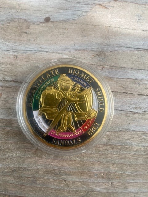 Armor of God Challenge Coin