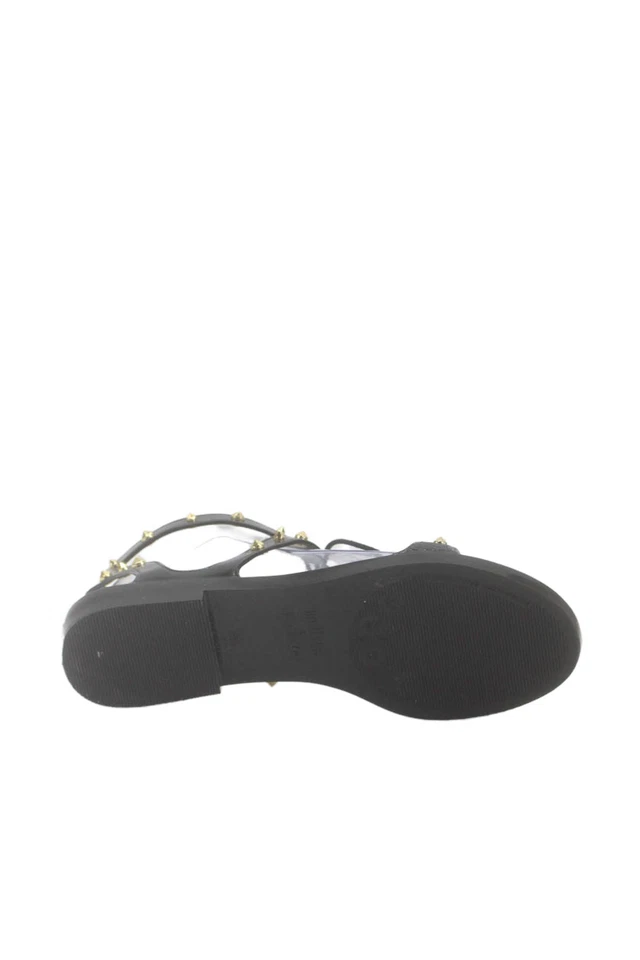 Sandalias Melissa + Jason Wu para mujer con tachuelas con cordones negras talla 7 Foto 3 de 4