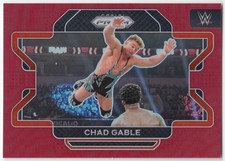 2022 Panini Prizm WWE Horizontal Red Parallel CHAD GABLE #79 #172/299 RAW