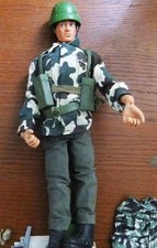 Vintage 1972 aAction man with accessories.