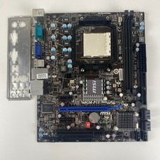 MSI 760GM-P33 Motherboard AM3 DDR3 Micro ATX AMD 760G With I/O Shield