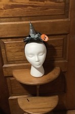 New Halloween Silver Witch Hat Headband Accessory