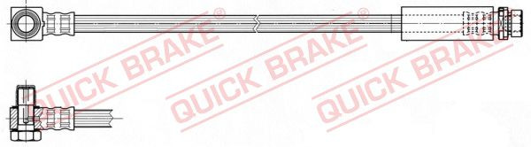 Quick Brake Bremsschlauch FüR Ford Mondeo II Turnier 1.8I 2.0I 1.6I-image