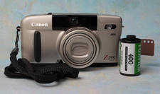 Vintage Canon Z135 Sure Shot Point  Shoot 35mm Film Camera - TESTED 
