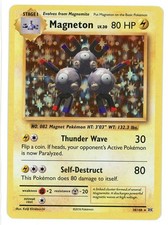 Magneton Holo 38/108 Evolutions Pokemon Card