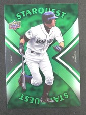 STARQUEST Ichiro 2008 Green Baseball Card #SQ-1