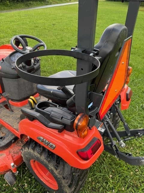 Tractor Rop Gun Mount ROPS Mount 5 Gallon Bucket Holder Contractor Grade for ZT Mowers and ...