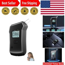2026 Upgraded Breathalyzer - Professional-Grade Alcohol Tester with LCD Display