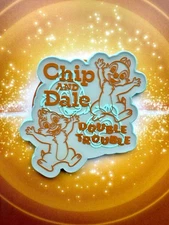 New 2023 Disney Parks Mickey’s Pals Starter Chip & Dale Double Trouble Blue Pin