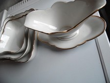 3  X Stück Schalen +Sauciere   Schönwald - Bavaria  Breiter  Goldrand