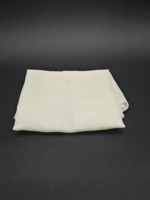 Two Shear Off-White Curtains, 65 By 25 Inches
