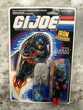 GI Joe T.A.R.G.A.T. Iron Grenadiers 1989 Targat Vintage Hasbro New On Card