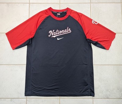 Nike Men's XXL Washington Nationals MLB Authentic Pullover Modified/Cut Sleeve