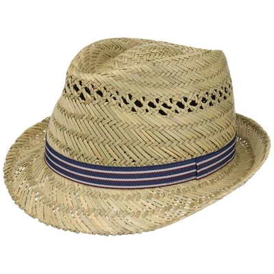 Stripes Erntehelfer Strohhut Damen/Herren  Made in Italy  Sonnenhut aus Stroh... - Bild 1 von 4