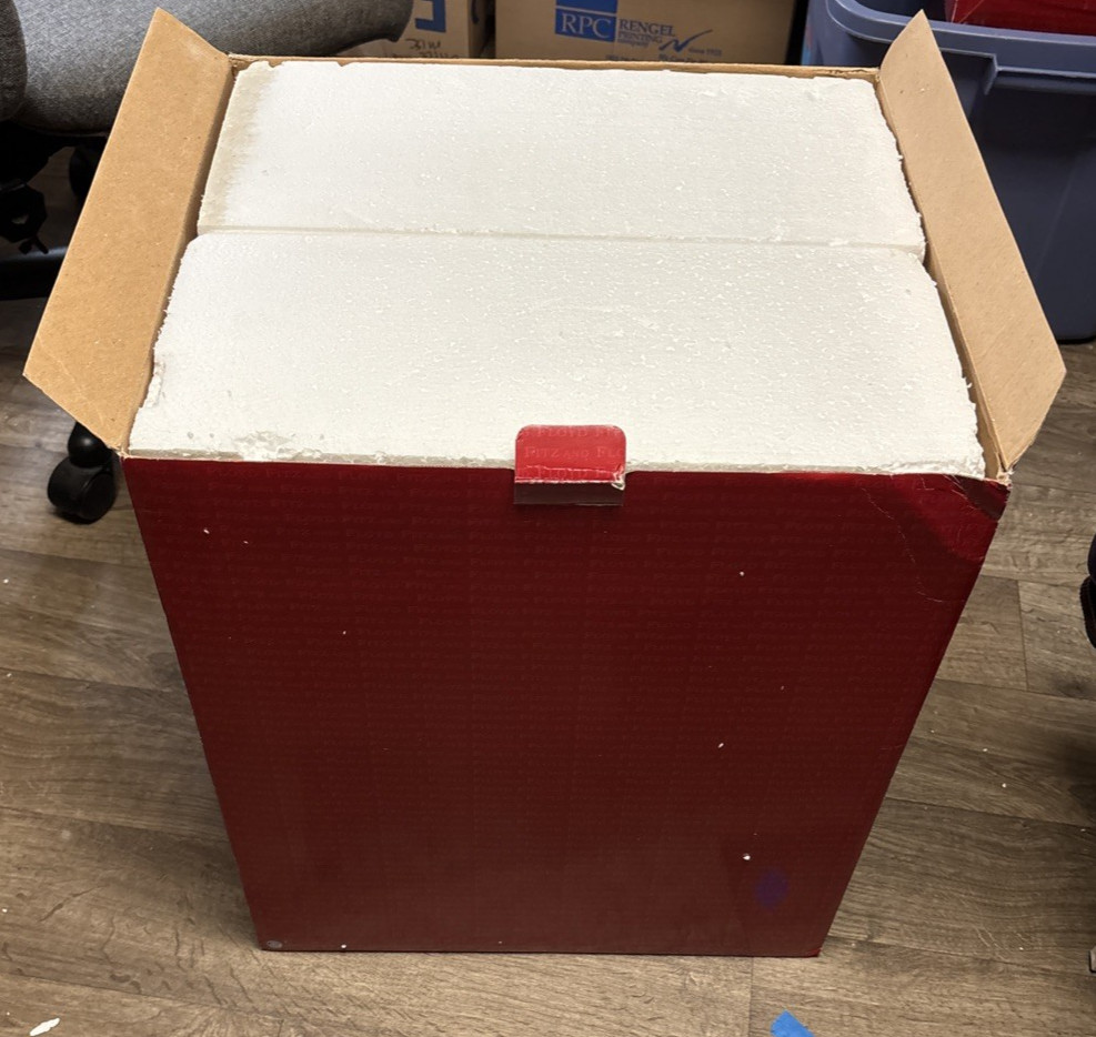 BNIB Vtg Fitz and Floyd Christmas Sleigh Soup Tureen with Ladle