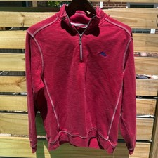 Tommy Bahama Quarter Zip Pullover Mens Medium...
