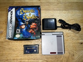 Game Boy Advance SP Classic NES Edition, Original Shell + Spirits & Spells W/Box