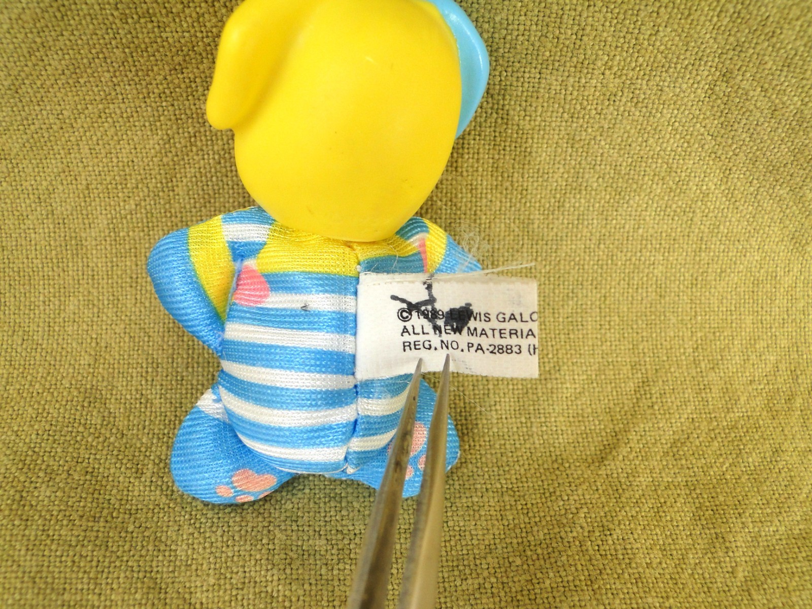 Vintage 1989 Lewis Galoob So Small Babies: Polly Pup