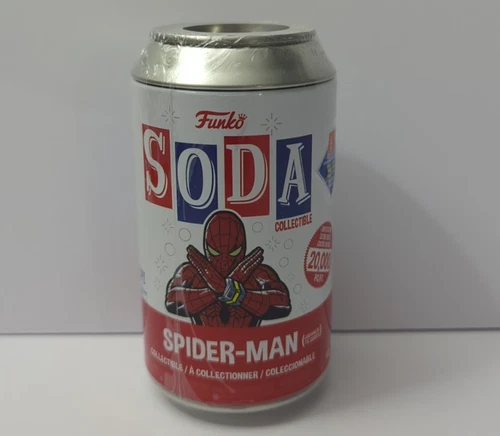 Funko Soda Can Japanese TV Spider-Man Marvel  - Sealed 2022 - Chance at Chase