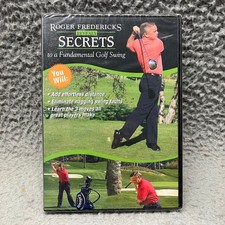 Roger Fredericks Reveals Secrets to a Fundamental Golf Swing DVD 2005 Golf