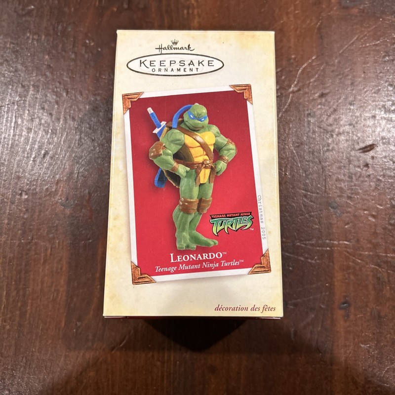Hallmark Keepsake 2005 Ornament Leonardo Teenage Mutant Ninja Turtles Brand New