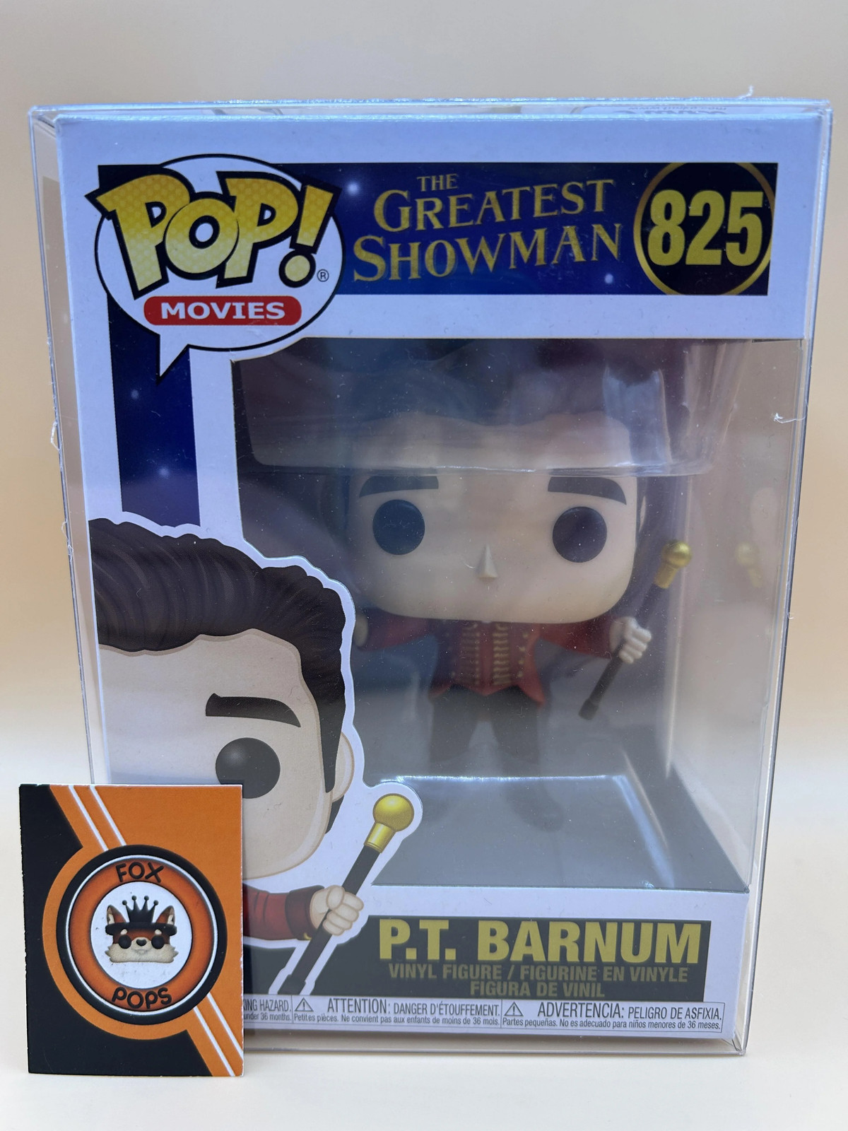 P.T. Barnum Funko Pop #825 - The Greatest Showman PT Barnum