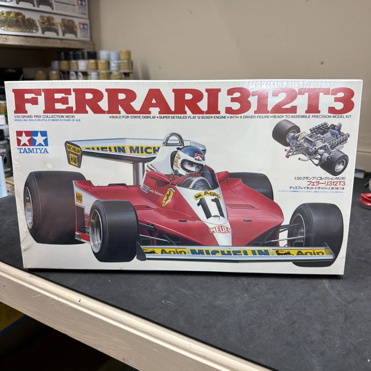 Ferrari 312t In 1/12 Scale Sports Car Toy Models & Kits for sale