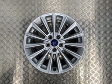 10-19 FORD GRAND C-MAX 17" INCH 5 STUD 15 SPOKE ALLOY WHEEL 7JX17H2 (SCRATCHED)