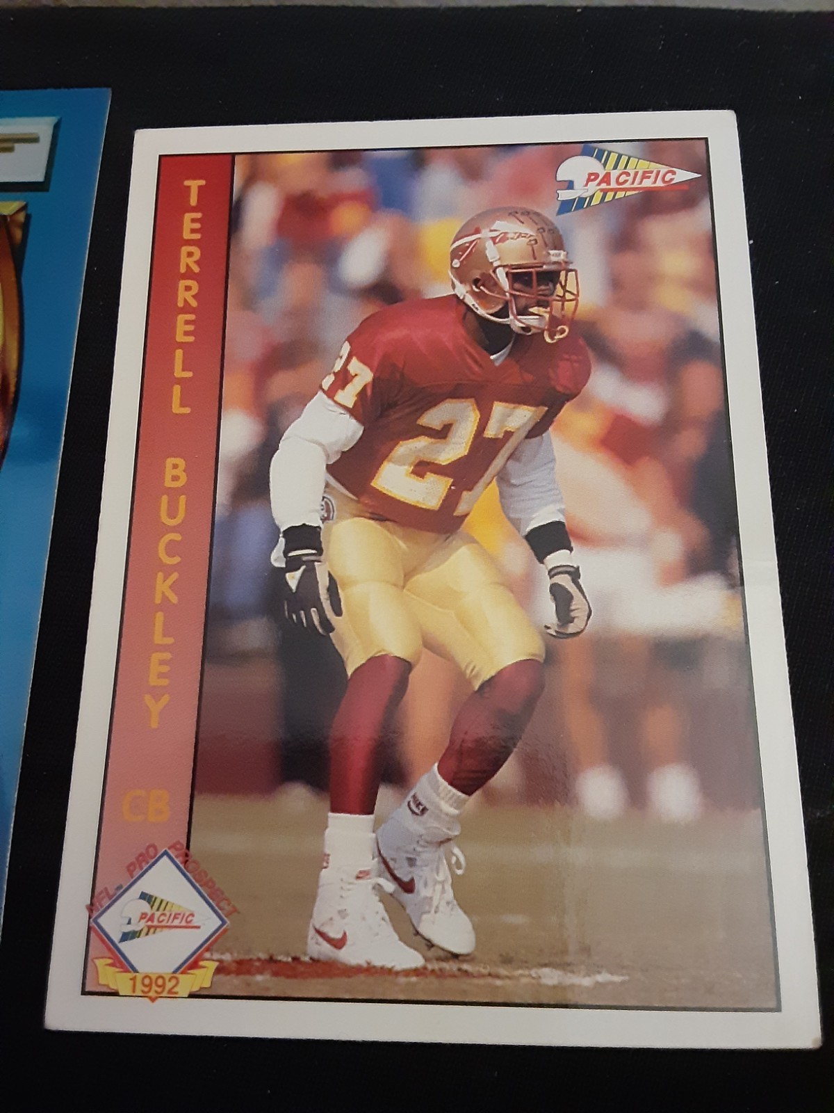 1992 Pacific - Terrell Buckley #321 (RC)
