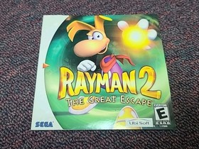 Rayman 2 The Great Escape (Dreamcast) Tested & Works Well! Ships Immediately!