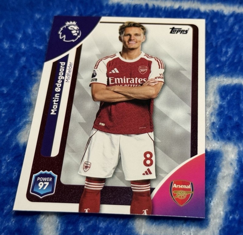 Martin Ødegaard 2025-26 Topps Premier League #10