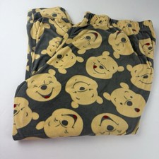 Winnie The Pooh Disney Womens 3X Pajama Lounge Joggers Pants Fleece Stretchy
