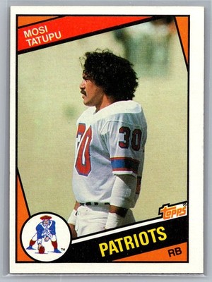 1984 Topps #142 Mosi Tatupu b