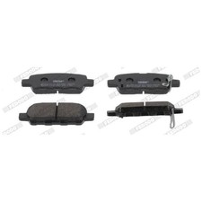 Satz Bremsbeläge Bremsklötze hinten für Renault Koleos 1 HY 2 HC | 24283691