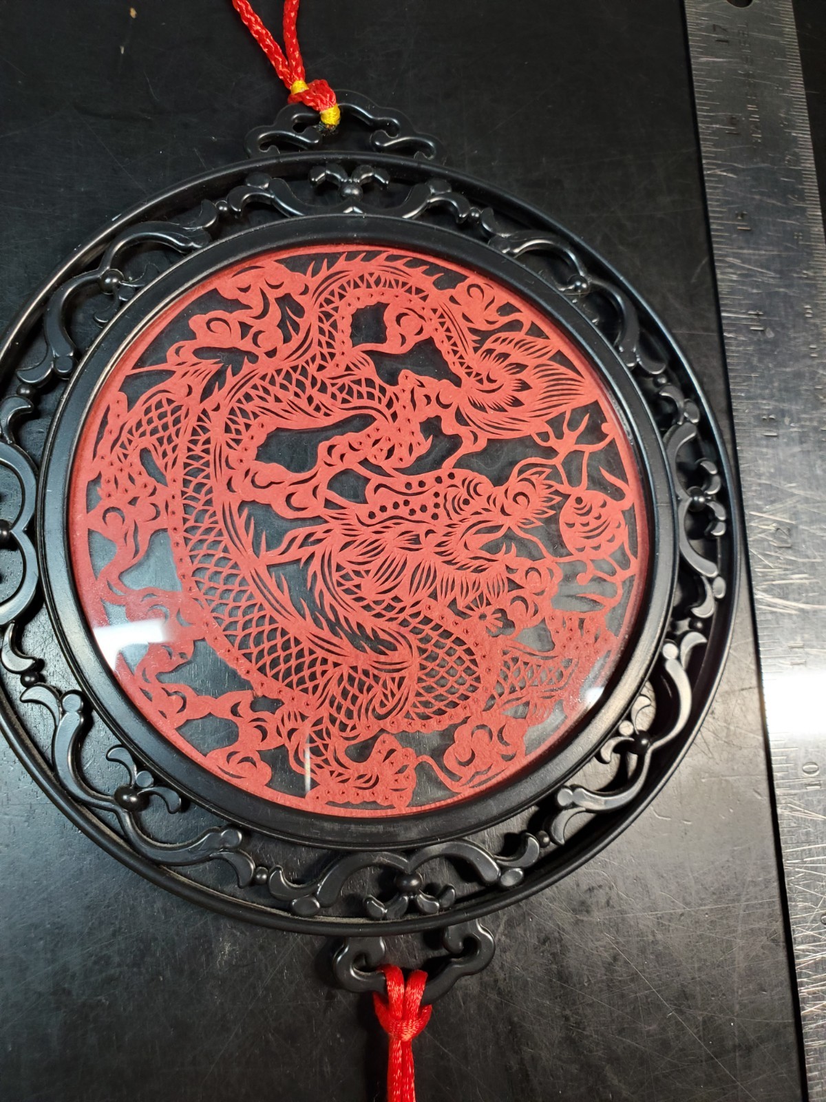 Traditional Chinese Paper Cut Art  Decor  Dragon