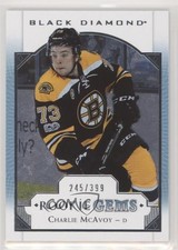 2017-18 Upper Deck Black Diamond Rookie Gems 245/399 Charlie McAvoy #RG-CM 0pm