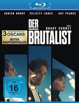 Brutalist, The (BR)  Min: 201/DD5.1/WS - PLAION GmbH  - (Blu-ray Video / Drama)