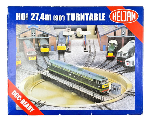 HELJAN HO/OO GAUGE - 89111 - 27,4M (90') TOCADISCOS DCC LISTO Y ACCESORIOS EN CAJA | Zustand: Used