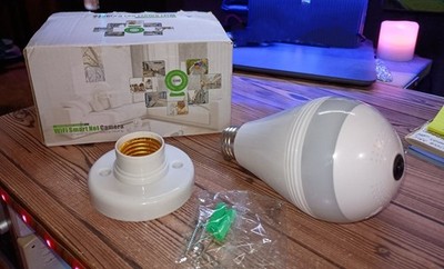 wifi smart net camera panoramic view v380 pro