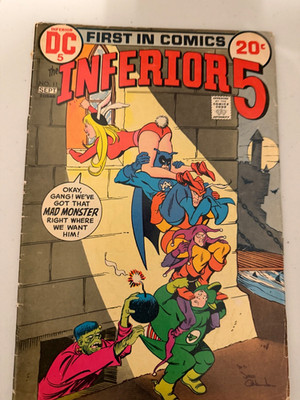 Inferior 5  #11  DC Comics September 1972