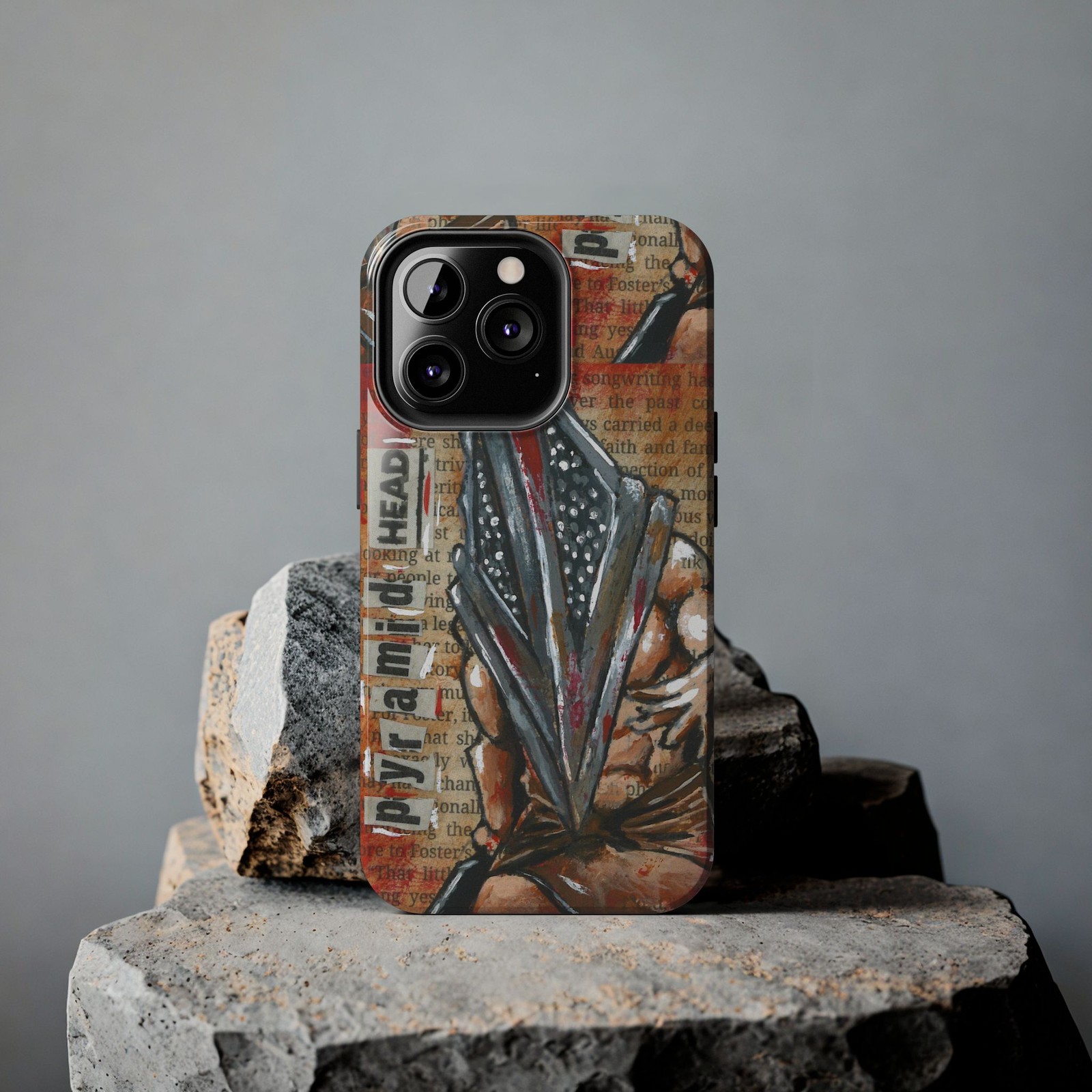 Pyramid Head Horror Ransom Phone Cases | Scary Silent Hill Movie Gory Art
