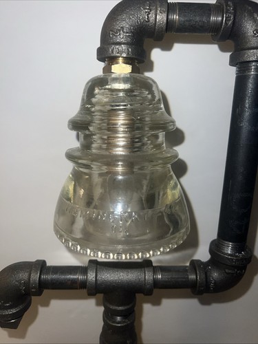 Industrial Retro Steam Punk Lamp Loft Style Iron Piping Desk Photo Inspiration