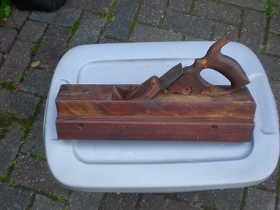 Rare J. Pearce  1800's New York  Antique 16'' wood molding plane Vtg Woodworking