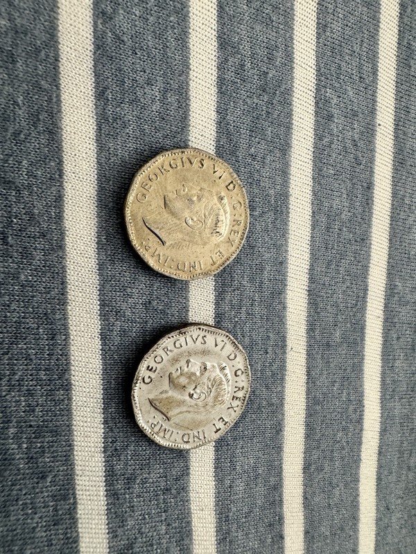 1944 Canada 5 Cents George VI (1081)